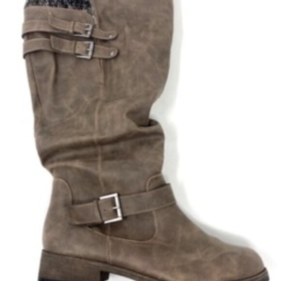 Jellypop Women's Creed Tall Riding Boot Brown Size 10 - Picture 1 of 4